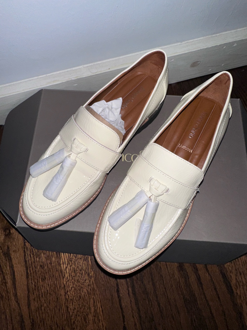 Franco Sarto Carolynn Loafers with Lug Sole - Picture 4 of 11